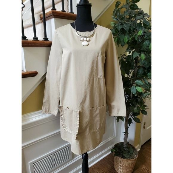 COS Tan Dress with Pockets size 8 - Picture 1 of 10